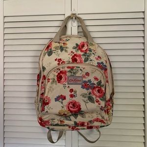 Cath Kidston roses on white laptop bag classic